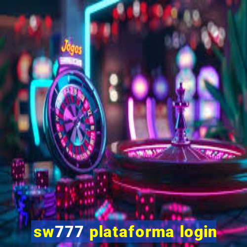 sw777 plataforma login